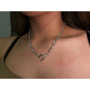 Round Clasp Necklace